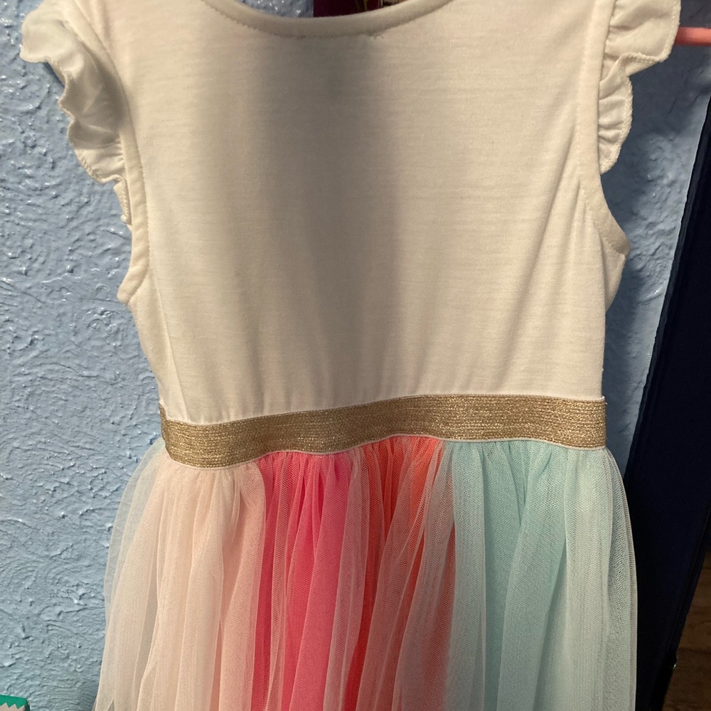 Zunie Unicorn rainbow dress for girls